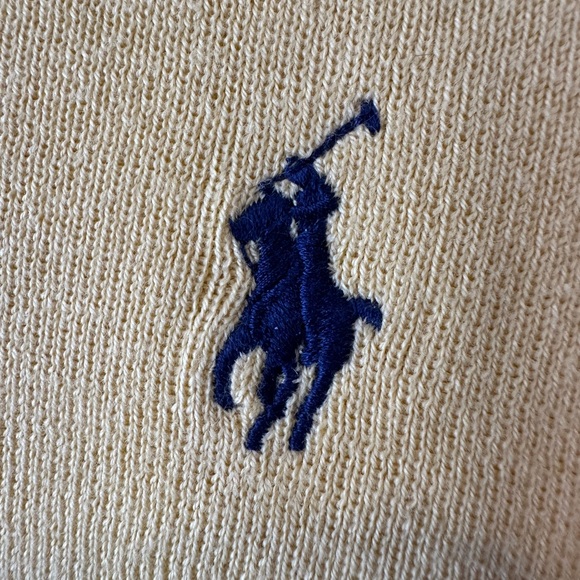 Ralph Lauren Polo Cotton V Neck Sweater - Picture 4 of 5